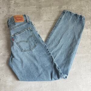Levi's Light Blue Straight Leg Jeans